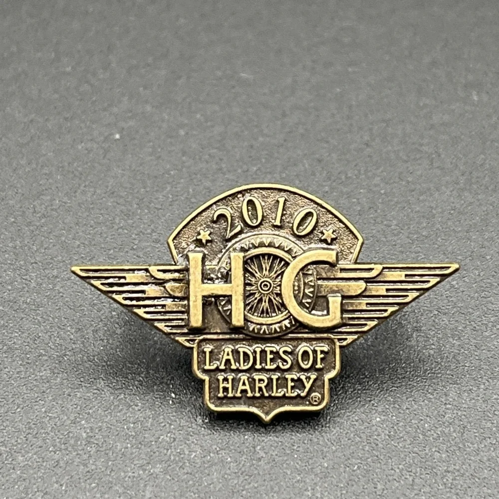2010 HOG Ladies Of‎ Harley Harley Davidson Motorcycles Lapel Hat Pin